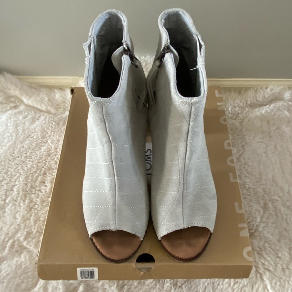 TOMS Majorca peep toe bootie - Picture 4 of 9
